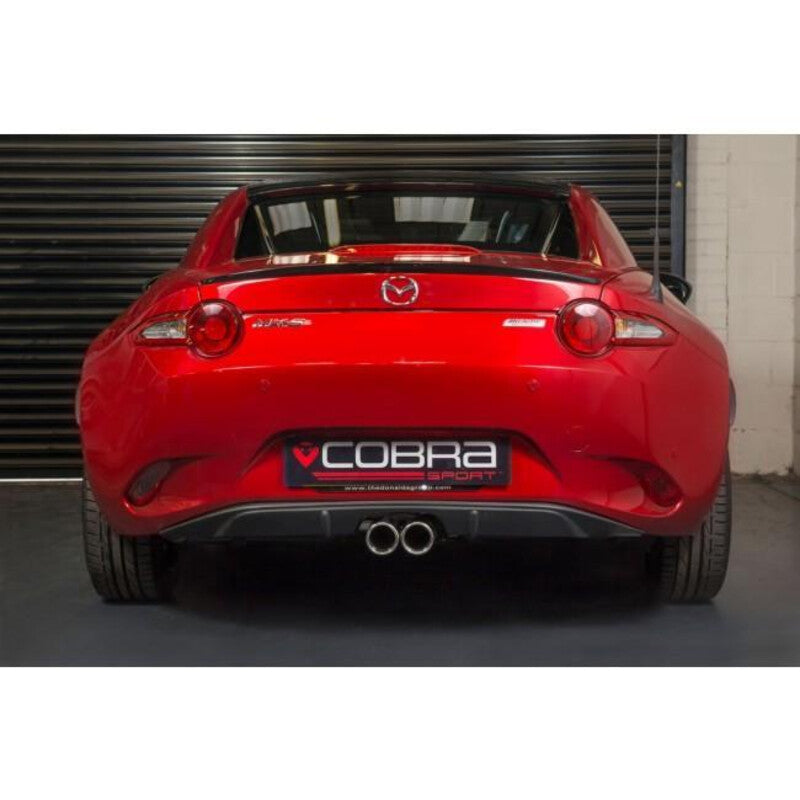 Linea di Scarico "Catback" Cobra per Mazda MX-5 ND (Uscita Centrale)