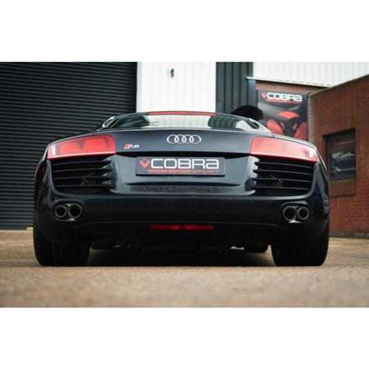 Linea di Scarico "Catback" Cobra per Audi R8 V8 (07-13), con Valvola