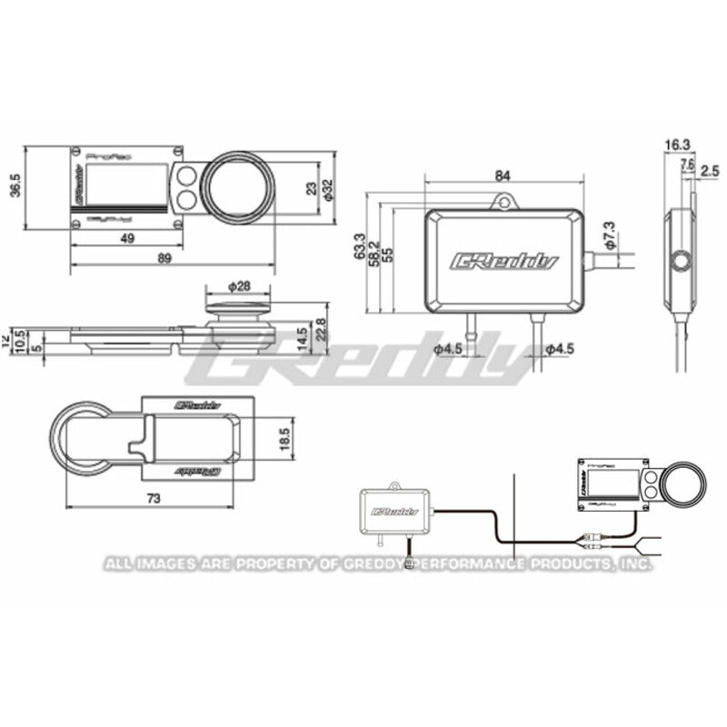 Carica immagine in Galleria Viewer, Boost Controller GReddy PRofec (Rosso)
