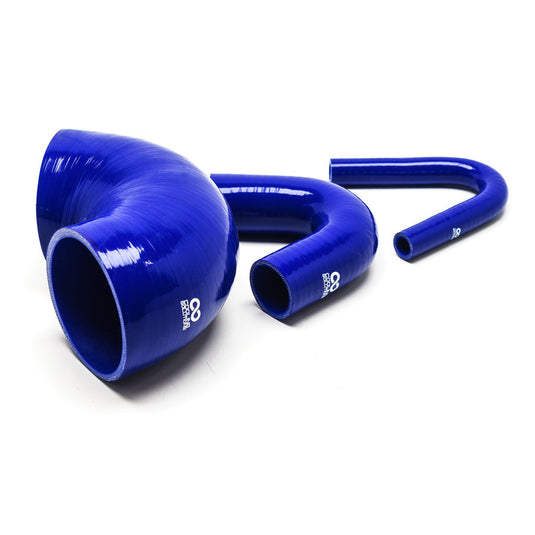 Curva 135° in Silicone da Ø16 a Ø102 mm, Blu