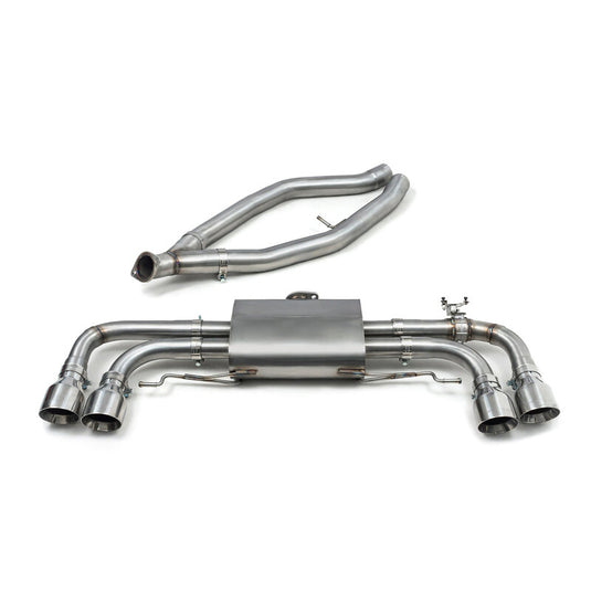 Linea di Scarico Completa Cobra per BMW M340i G20/G21 (2019+) - con Valvola, a Quattro Uscite