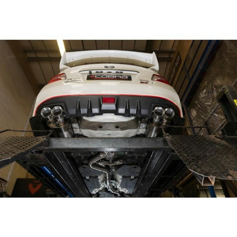 Linea di Scarico "Catback" Cobra per Subaru Impreza GP / GJ WRX STI 2.5L (14-19)