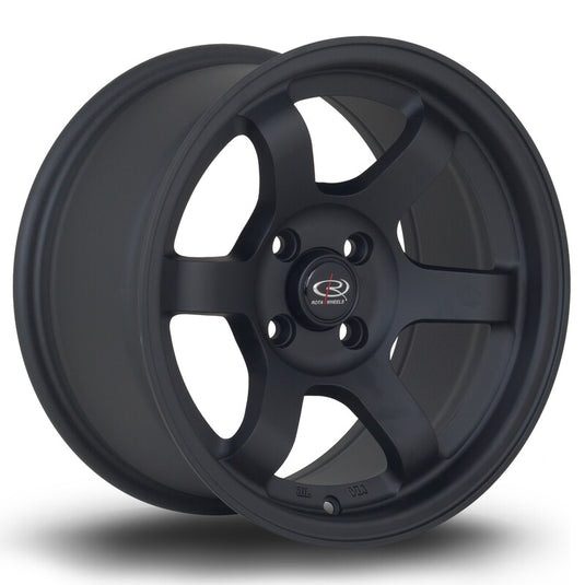 Cerchio Rota Grid 8x15 4x100 ET20 - Nero opaco
