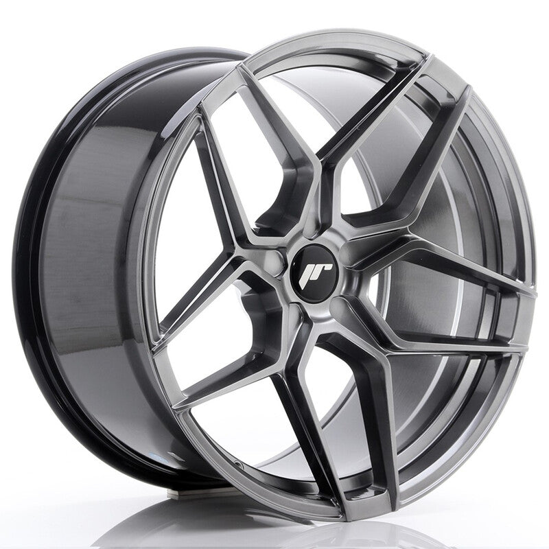 Carica immagine in Galleria Viewer, Cerchio Japan Racing JR-34 Extreme Concave 10,5x20 foratura su misura 5 fori ET20-35 - Hyper Black
