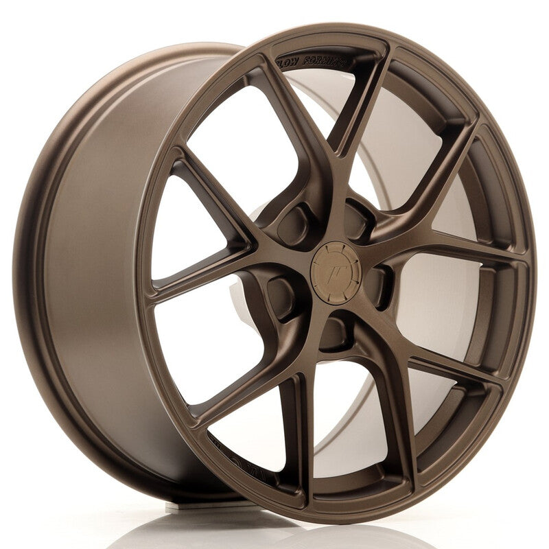 Carica immagine in Galleria Viewer, Cerchio Japan Racing SL-01 Super Light 8x17 foratura su misura 5 fori ET20-45 - Bronzo
