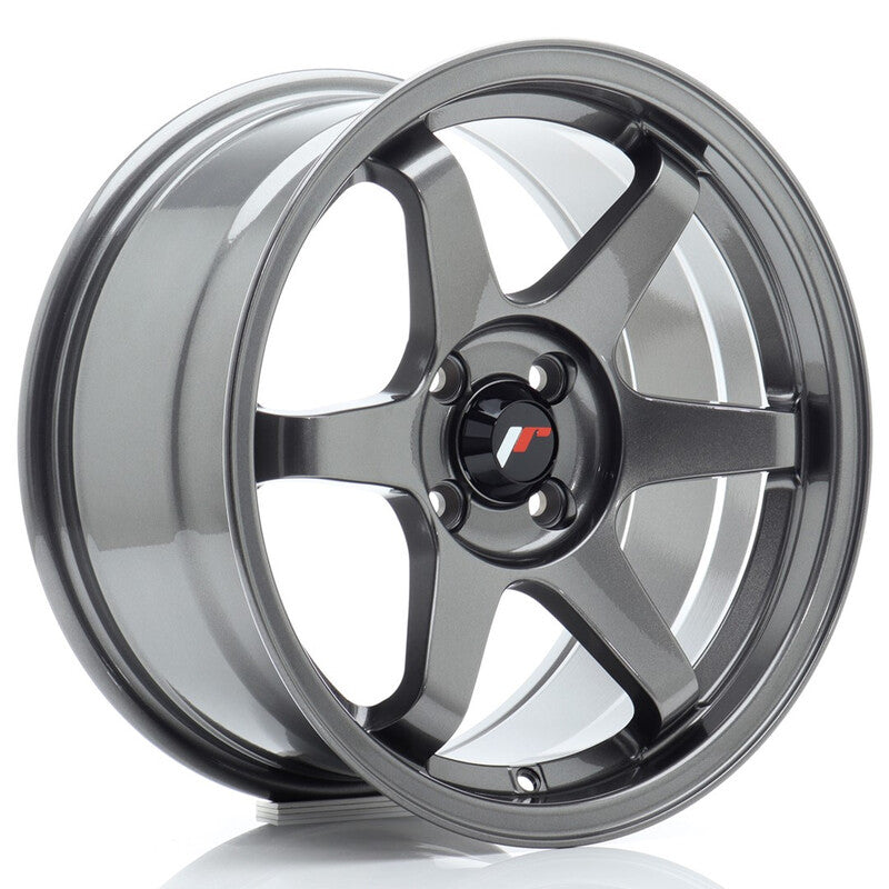 Carica immagine in Galleria Viewer, Cerchio Japan Racing JR-3 8x16 4x100 ET25 - Gunmetal
