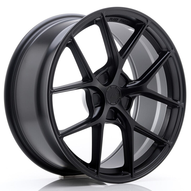 Cerchio Japan Racing SL-01 Super Light 9x19 foratura su misura 5 fori ET20-51 - Nero opaco