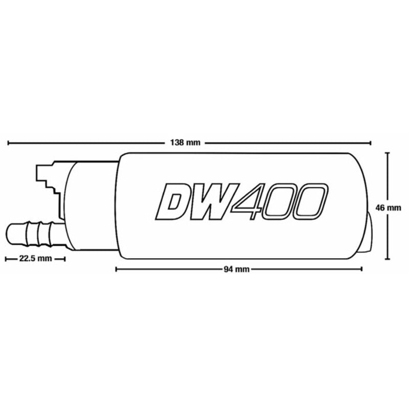 Pompa Benzina Deatschwerks DW400 - 415 L/h E85