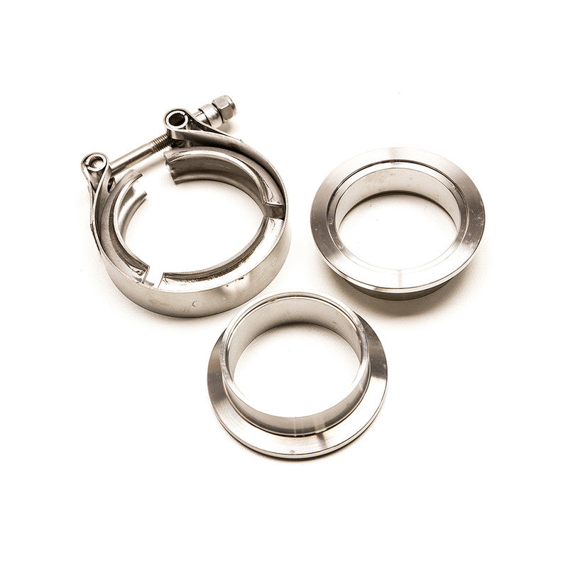 Kit V-Band 2" da Saldare - Flange + Fascetta Inox 51 mm