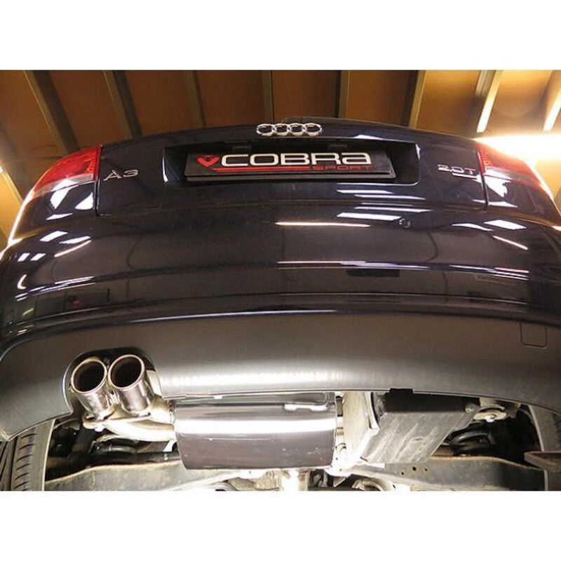 Carica immagine in Galleria Viewer, Linea di Scarico "Catback" Cobra per Audi A3 8P 3 Porte, Quattro, 2.0L TFSI (03-12)
