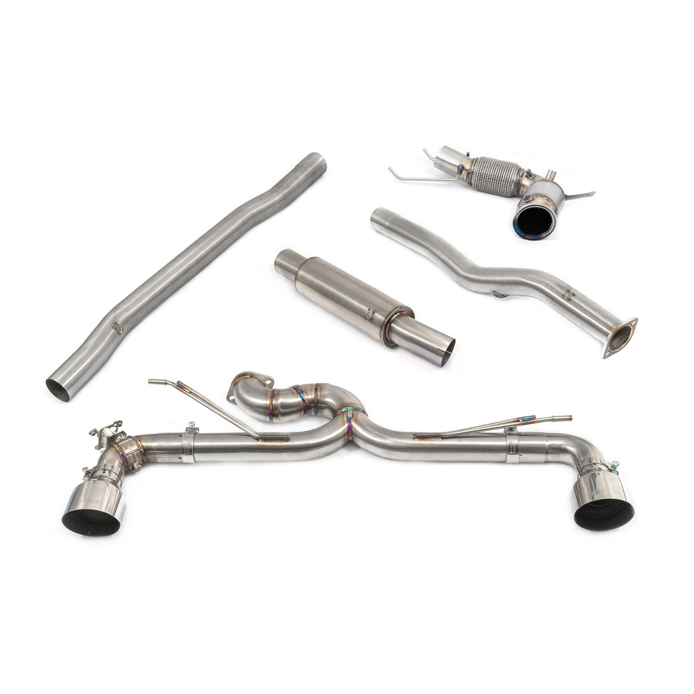 Linea di Scarico Completa Turboback "Venom Box Delete" Cobra per BMW M135i F40 (2019+) - con Valvola