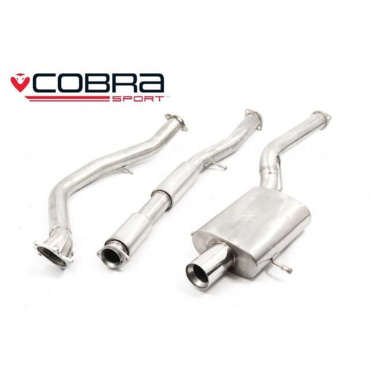 Linea di Scarico Completa "Turboback" Cobra per Subaru Impreza GD / GG 2.0 & 2.5L Turbo Ø3" (01-07) - Track