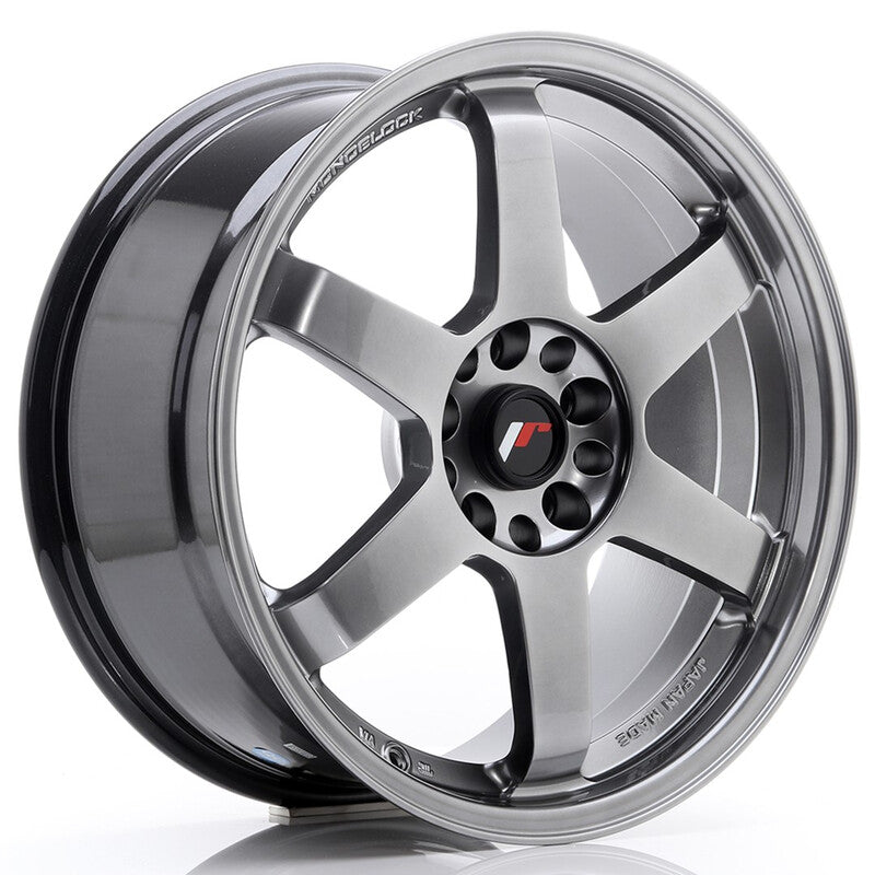 Carica immagine in Galleria Viewer, Cerchio Japan Racing JR-3 8,5x18 5x114.3/5x120 ET30 - Hyper Black
