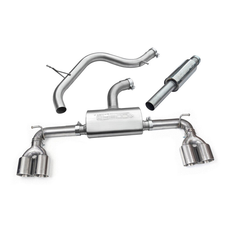 Carica immagine in Galleria Viewer, Linea di Scarico "Catback" Cobra a Quattro Uscite per VW Golf 7 GTI 2.0L TSI (12-17)
