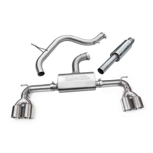 Linea di Scarico "Catback" Cobra a Quattro Uscite per VW Golf 7 GTI 2.0L TSI (12-17)