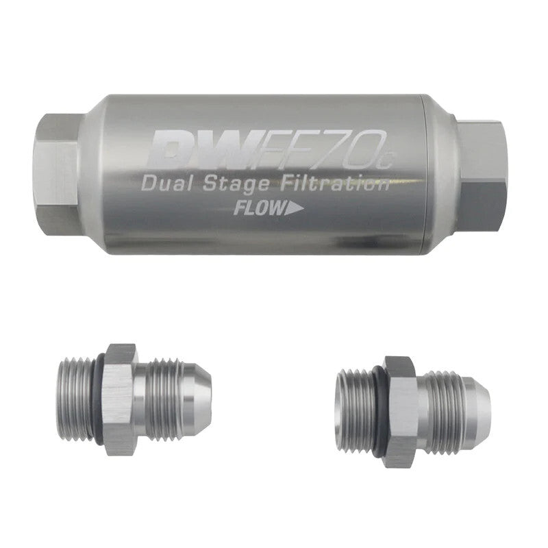 Filtro Benzina Compatto Universale Deatschwerks 10 Microns (Dash 8)