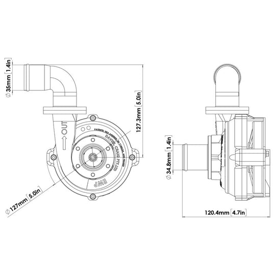 Pompa Acqua Elettrica EWP80 Davies Craig (90 L/min)