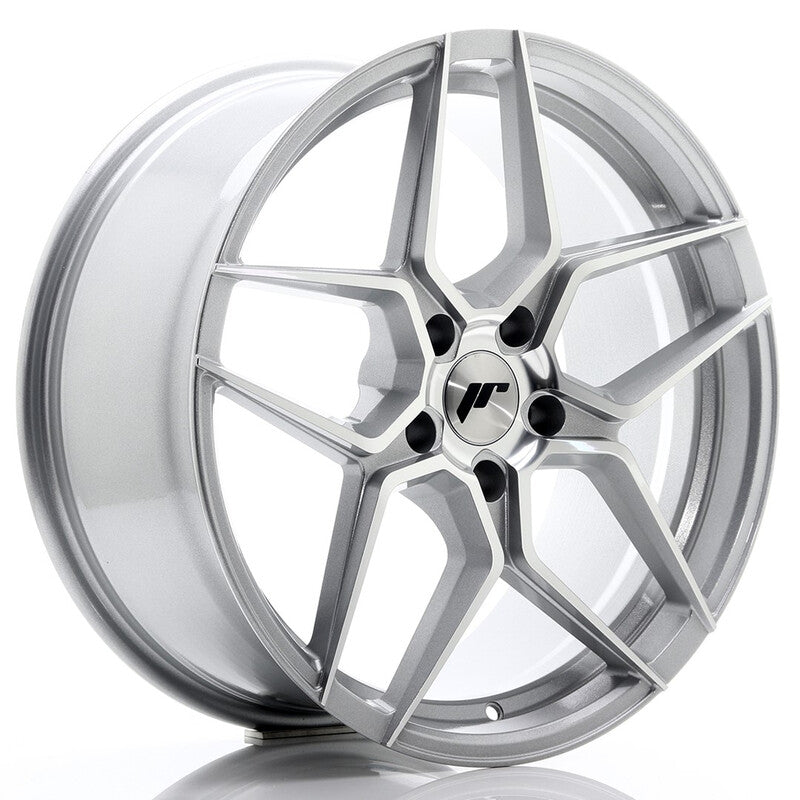 Carica immagine in Galleria Viewer, Cerchio Japan Racing JR-34 8,5x19 5x120 ET35 - Argento lucidato
