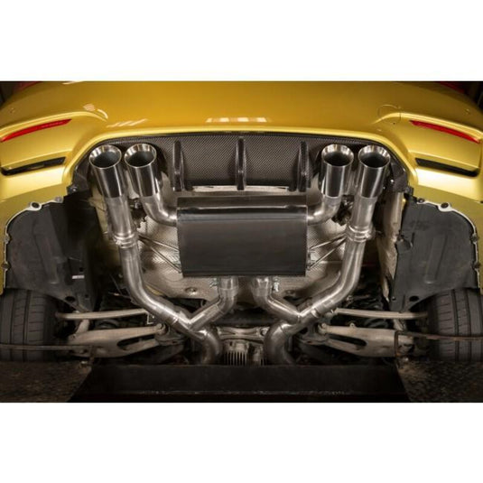Linea di Scarico Completa "Turboback" Cobra per BMW M4 F82 - con Valvola (Ø3")