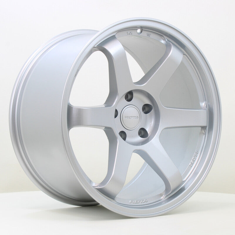 Cerchio Rota Grid 10,5x19 5x114.3 ET25 - Argento