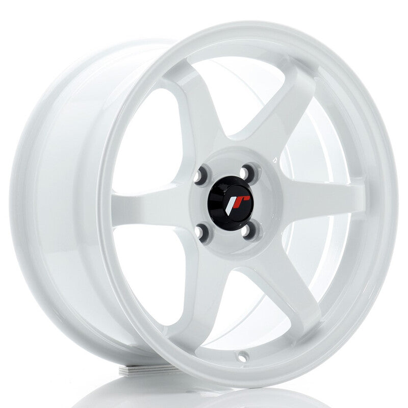 Carica immagine in Galleria Viewer, Cerchio Japan Racing JR-3 8x16 4x100 ET25 - Bianco
