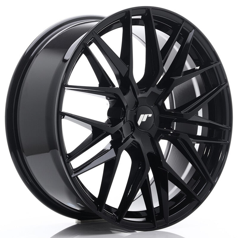 Carica immagine in Galleria Viewer, Cerchio Japan Racing JR-28 Extreme Concave 9x21 foratura su misura 5 fori ET15-45 - Nero lucido
