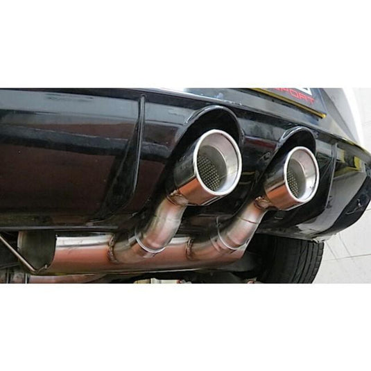 Linea di Scarico "Catback" Cobra per Seat Leon Cupra R 1P 2.0L TFSI (10-12)