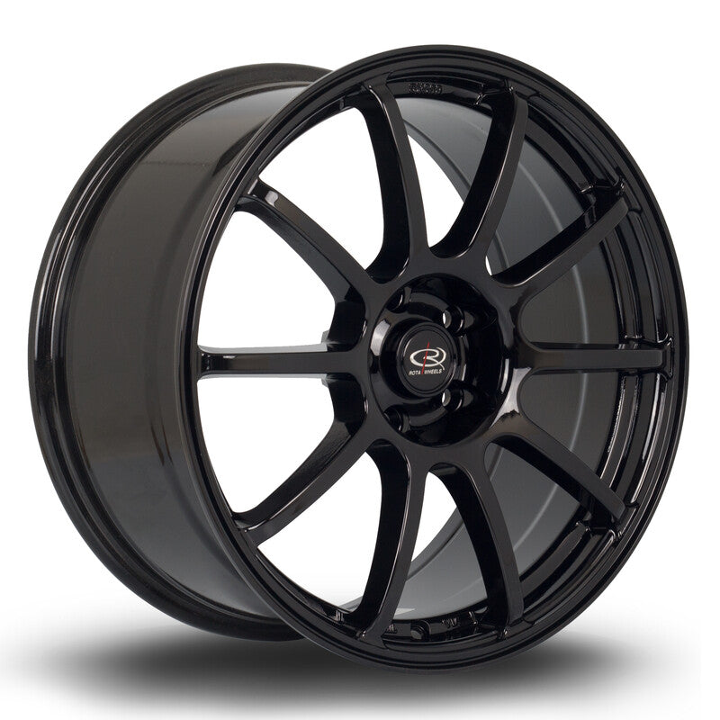 Cerchio Rota Force 8,5x18 5x112 ET45 - Nero lucido