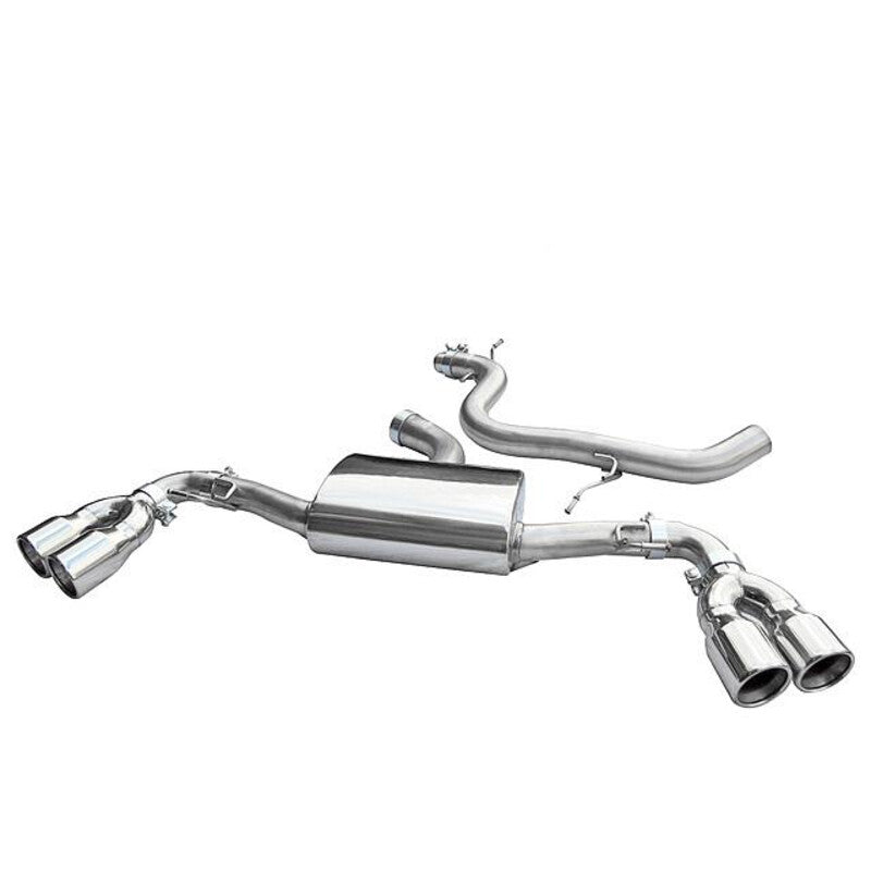 Linea di Scarico "Catback" Cobra per Audi TT 8J 1.8 & 2.0L TFSI (2 Ruote Motrici, 07-11)