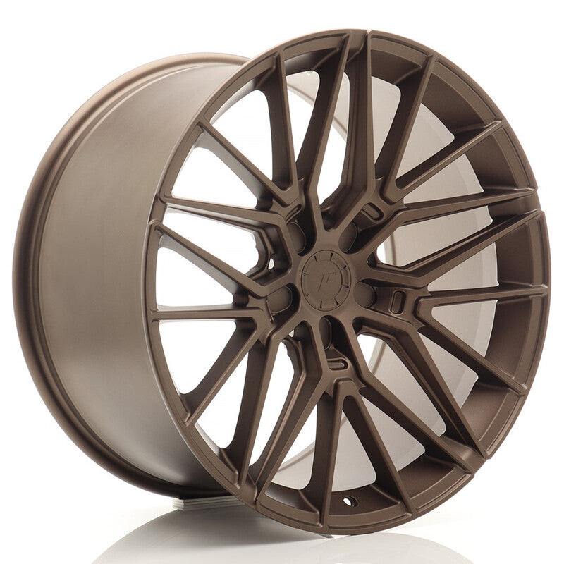 Carica immagine in Galleria Viewer, Cerchio Japan Racing JR-38 10,5x20 foratura su misura 5 fori ET15-45 - Bronzo
