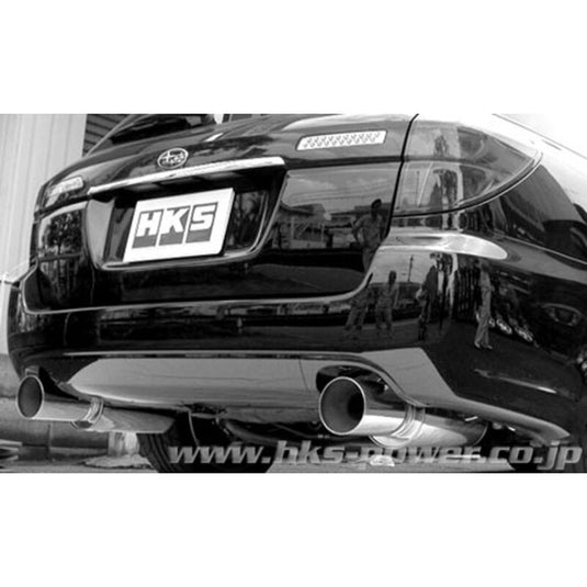 Linea di Scarico HKS "Silent Hi-Power" per Subaru Legacy Station Wagon B4 BP5 (03-09, EJ20 Turbo)
