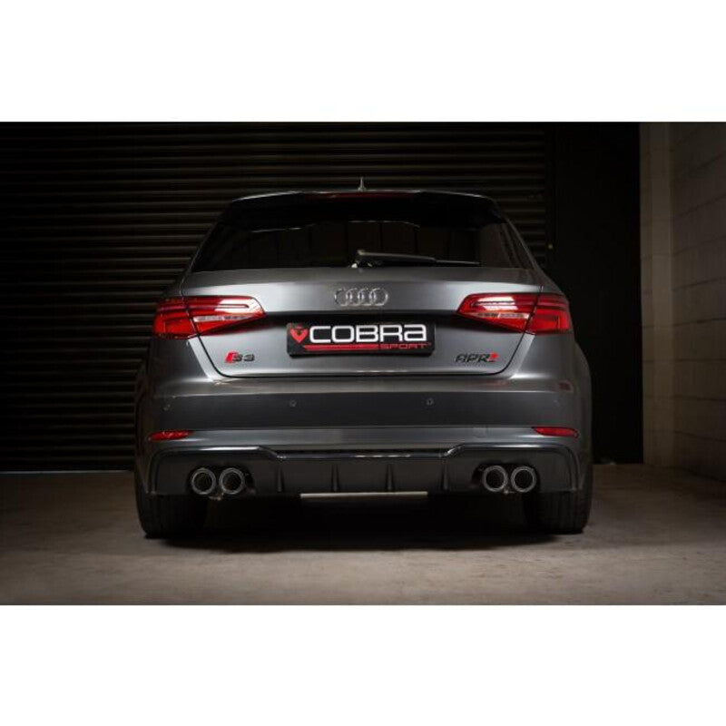 Carica immagine in Galleria Viewer, Linea di Scarico "Catback" Cobra per Audi S3 8V Sportback (12-20) - con Valvola
