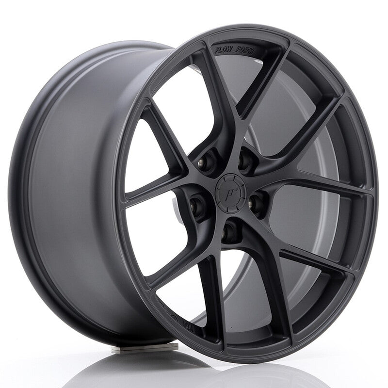 Cerchio Japan Racing SL-01 Super Light 10,5x18 foratura su misura 5 fori ET25-38 - Gunmetal