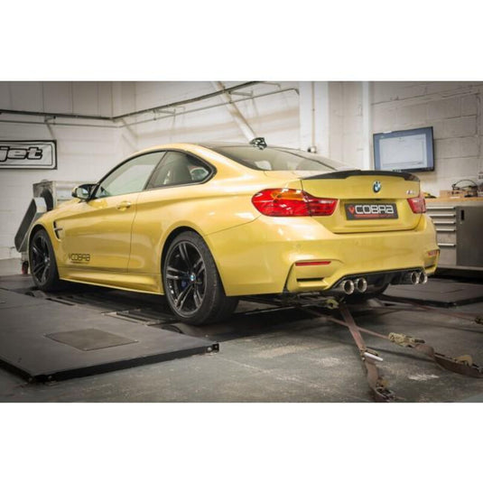 Linea di Scarico "Catback" Cobra per BMW M4 F82 - con Valvola (Ø3")