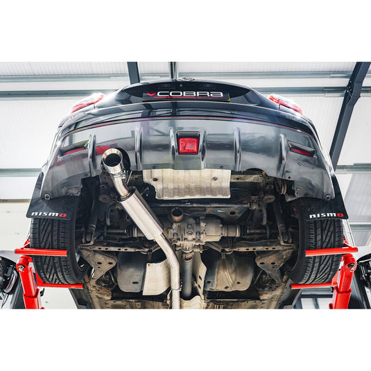 Linea di Scarico "Catback" Secondario Cobra per Nissan Juke Nismo 4x4 (13-18)
