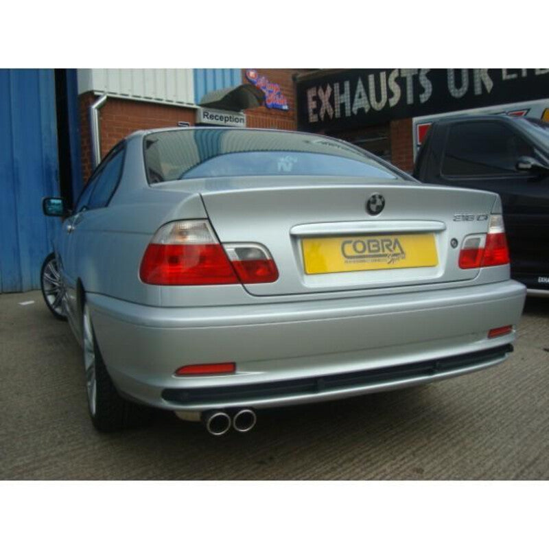 Linea di Scarico "Catback" Cobra per BMW 316i & 318i E46