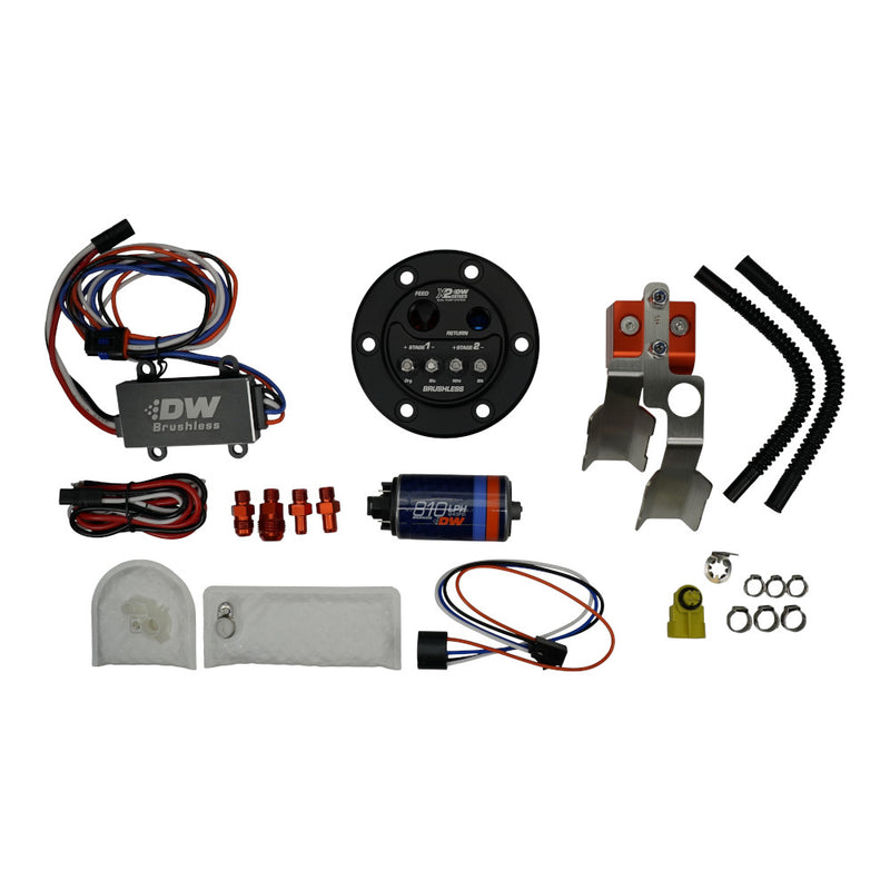 Carica immagine in Galleria Viewer, Supporto Doppia Pompa Benzina Deatschwerks X2 per Honda Civic (92-00) &amp; Integra (94-01)
