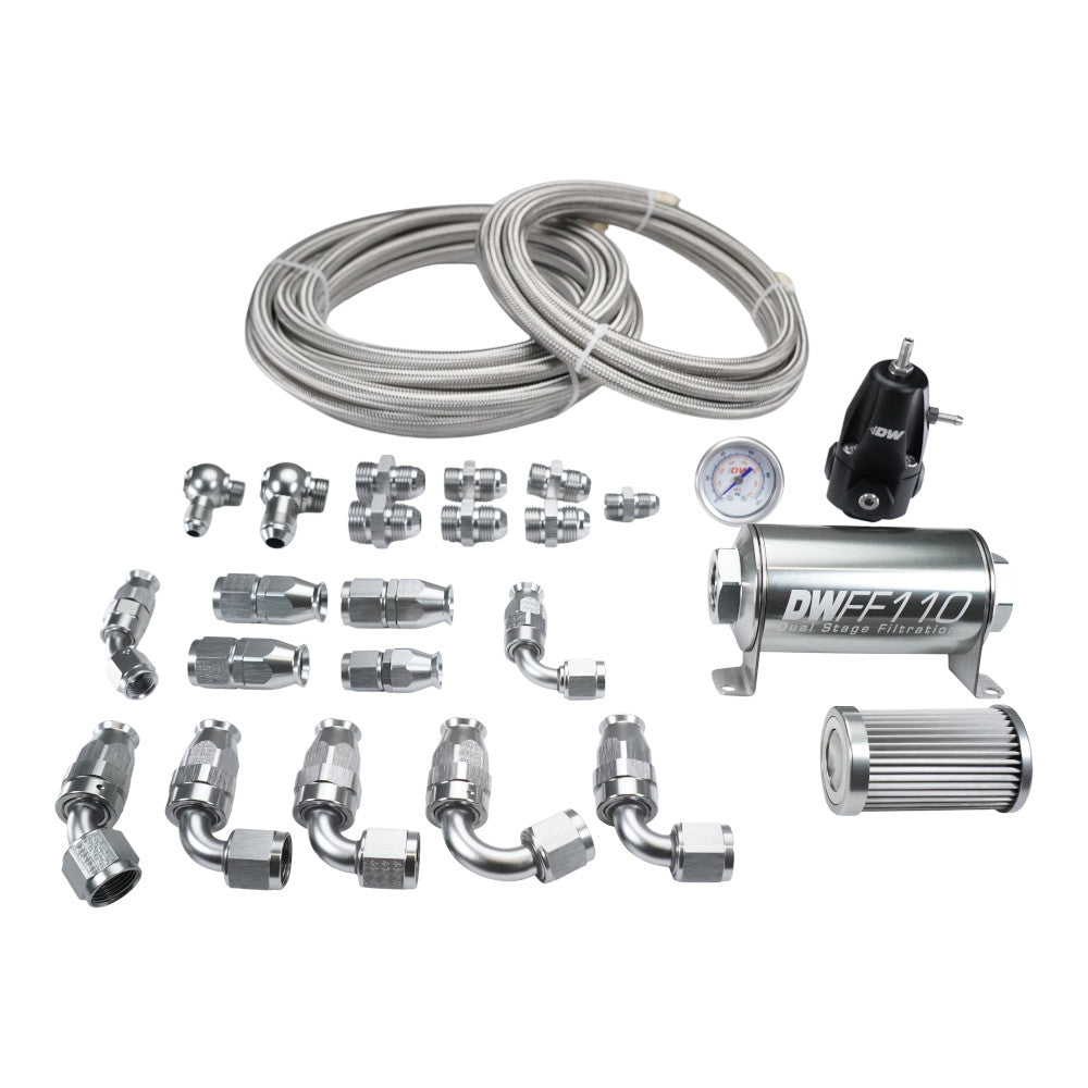 Supporto Doppia Pompa Benzina Deatschwerks X2 per Honda Civic (92-00) & Integra (94-01)