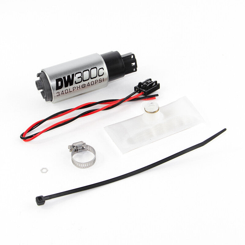 Pompa Benzina Deatschwerks DW300C 340 L/h E85 per BMW E30 325i, 325ix, 325is, M3