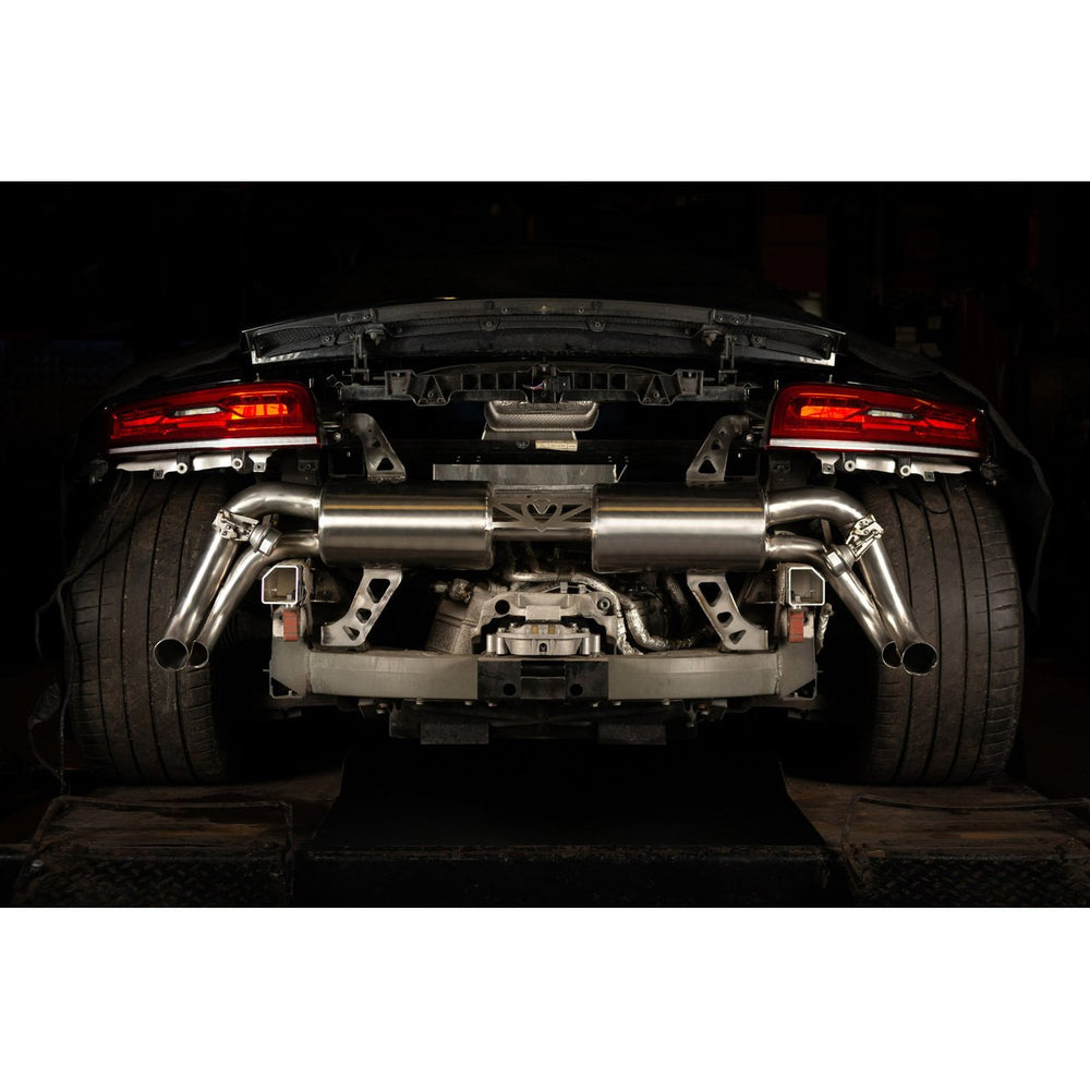 Linea di Scarico "Catback" Cobra per Audi R8 V10 (13-15), con Valvola