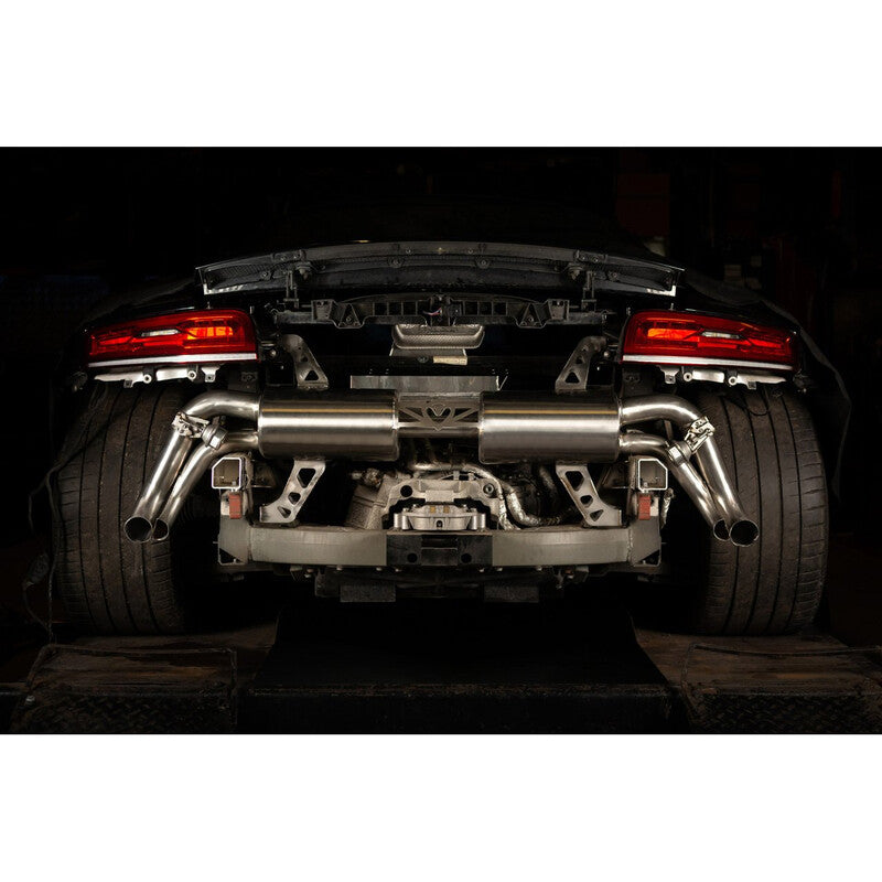 Carica immagine in Galleria Viewer, Linea di Scarico "Catback" Cobra per Audi R8 V10 (13-15), con Valvola
