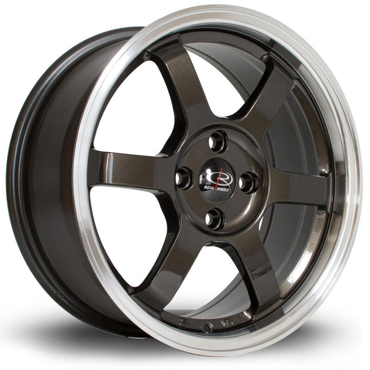 Cerchio Rota Grid 7x16 5x114.3 ET40 - Gunmetal