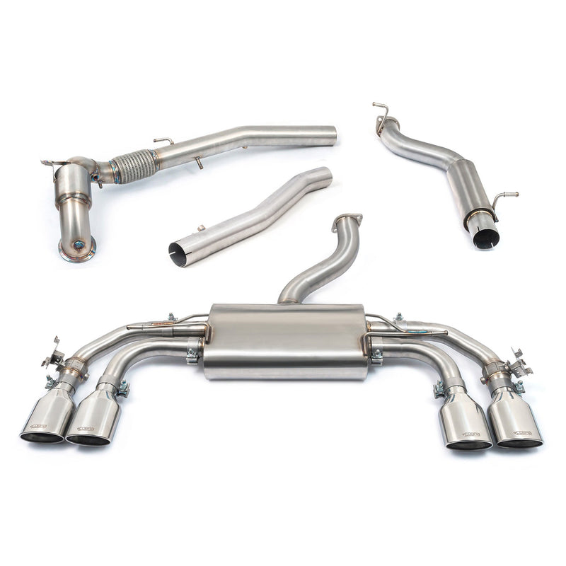 Carica immagine in Galleria Viewer, Linea di Scarico Completa "Turboback" Cobra per VW Golf 8 R 2.0L TSI (2021+) - con Valvola

