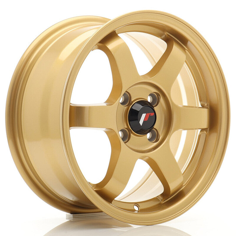 Carica immagine in Galleria Viewer, Cerchio Japan Racing JR-3 7x15 4x100 ET40 - Oro
