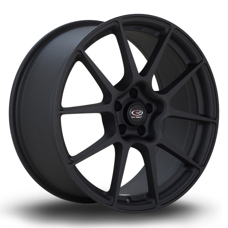 Cerchio Rota AR10 9x19 5x108 ET42 - Nero satinato