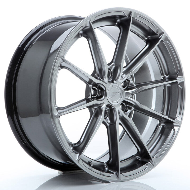 Carica immagine in Galleria Viewer, Cerchio Japan Racing JR-37 8x17 5x100 ET35 - Hyper Black
