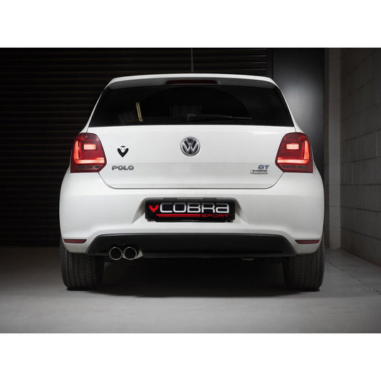 Linea di Scarico "Catback" Cobra per VW Polo 6C Blue GT 1.4L TSI (15-17)
