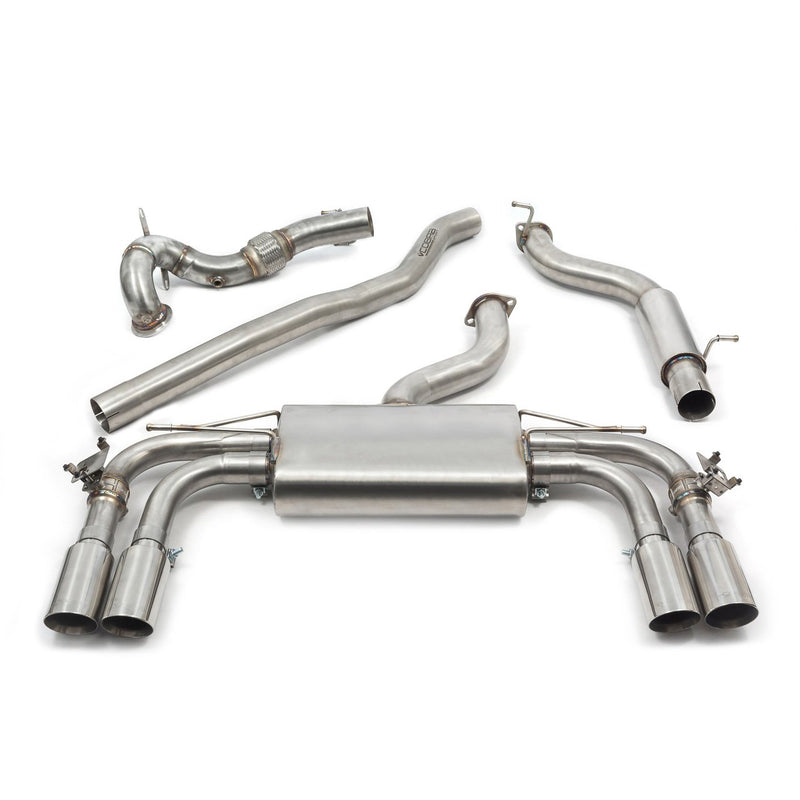 Carica immagine in Galleria Viewer, Linea di Scarico Completa "Turboback" Cobra per Audi S3 8V Sportback (12-20) - con Valvola
