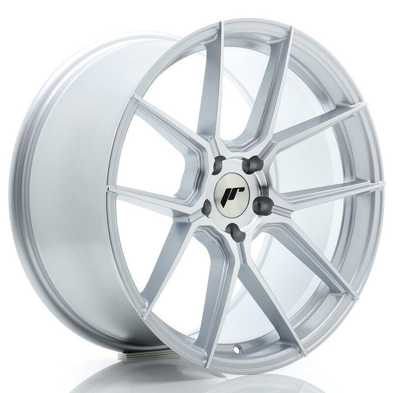 Carica immagine in Galleria Viewer, Cerchio Japan Racing JR-30 Extreme Concave 9,5x19 5x120 ET40 - Argento lucidato
