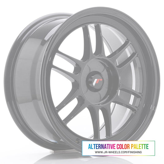 Cerchio Japan Racing JR-7 8x17 foratura su misura 5 fori ET35 - Colore personalizzato